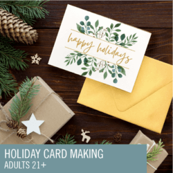 Holiday Card Making | Watercolor and Calligraphy for Adults