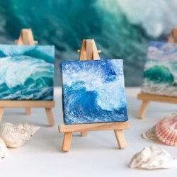 Miniature Acrylic Painting